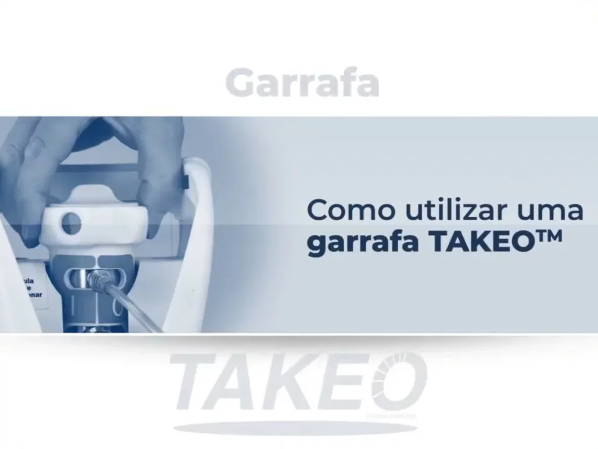 Como utilizar a Garrafa TAKEO™